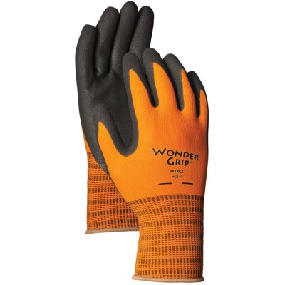 LFS Large Sienna Wonder Grip Nitrile Palm Gloves   551969203